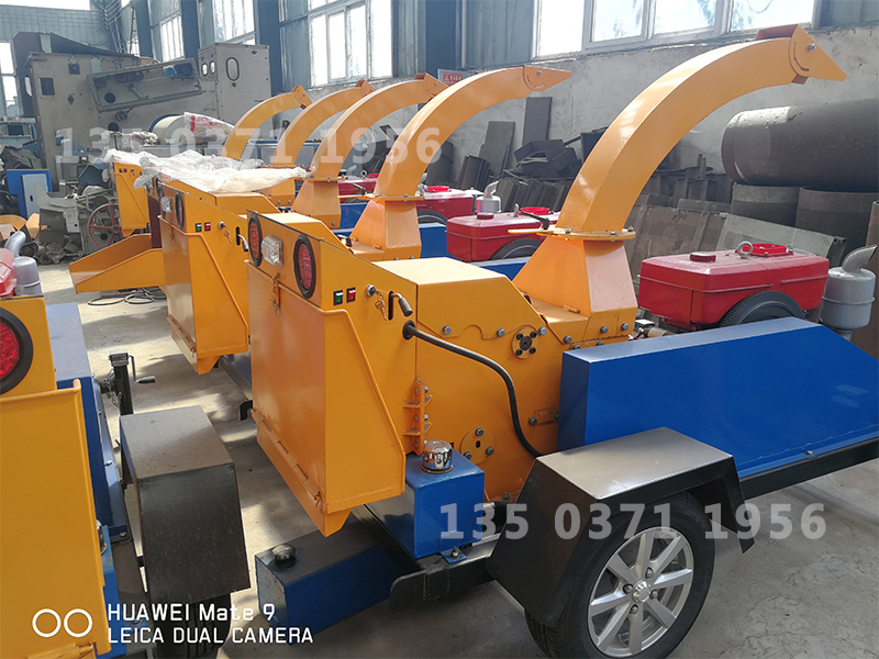 移動式樹枝粉碎機